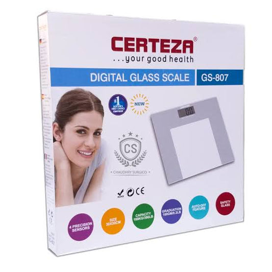Certeza Digital Glass Scale 807