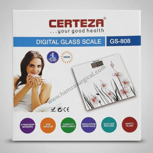 Certeza Digital Glass Scale 808