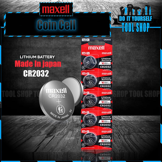 Cell Maxell 2032 Meter